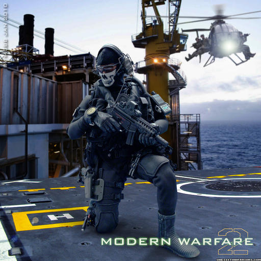 Modern Warfare 2 - Hand-made Ghost